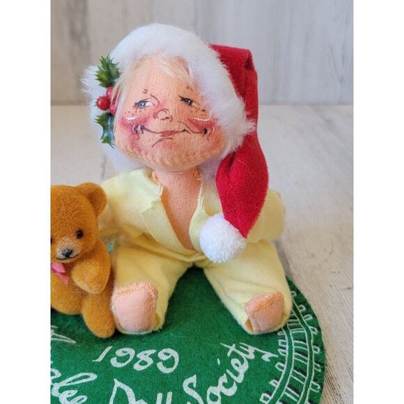 Annalee 1989 doll Society train track mobility xmas - Picture 4 of 9